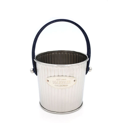 Culinary Concepts Mayfair Ice Bucket With Navy Handle