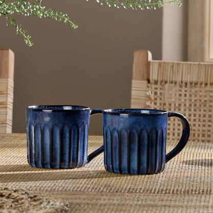 Nkuku Moda Mug Deep Blue Set of 2