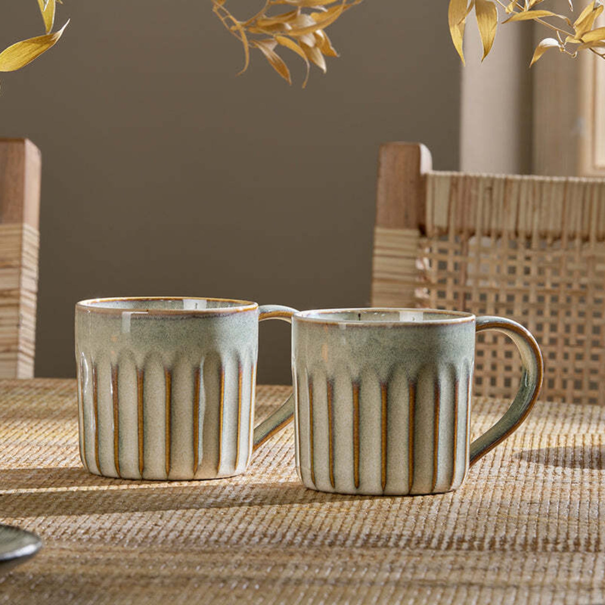Nkuku Moda Mug Natural Set of 2