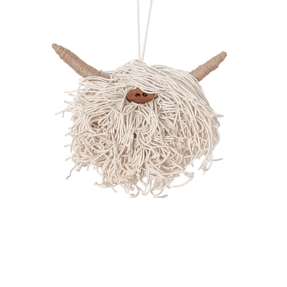 Aquarelle Home Hanging Decoration Sheep &amp; Highland Cow