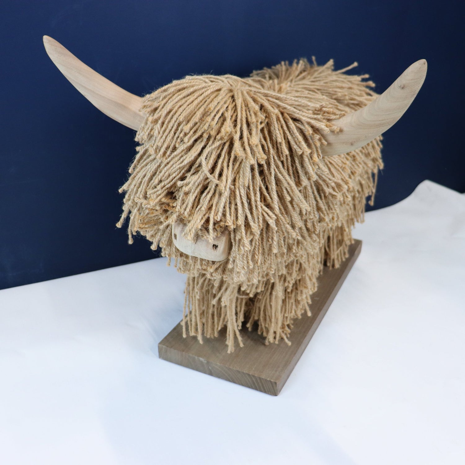 Morag Highland Cow in Jute