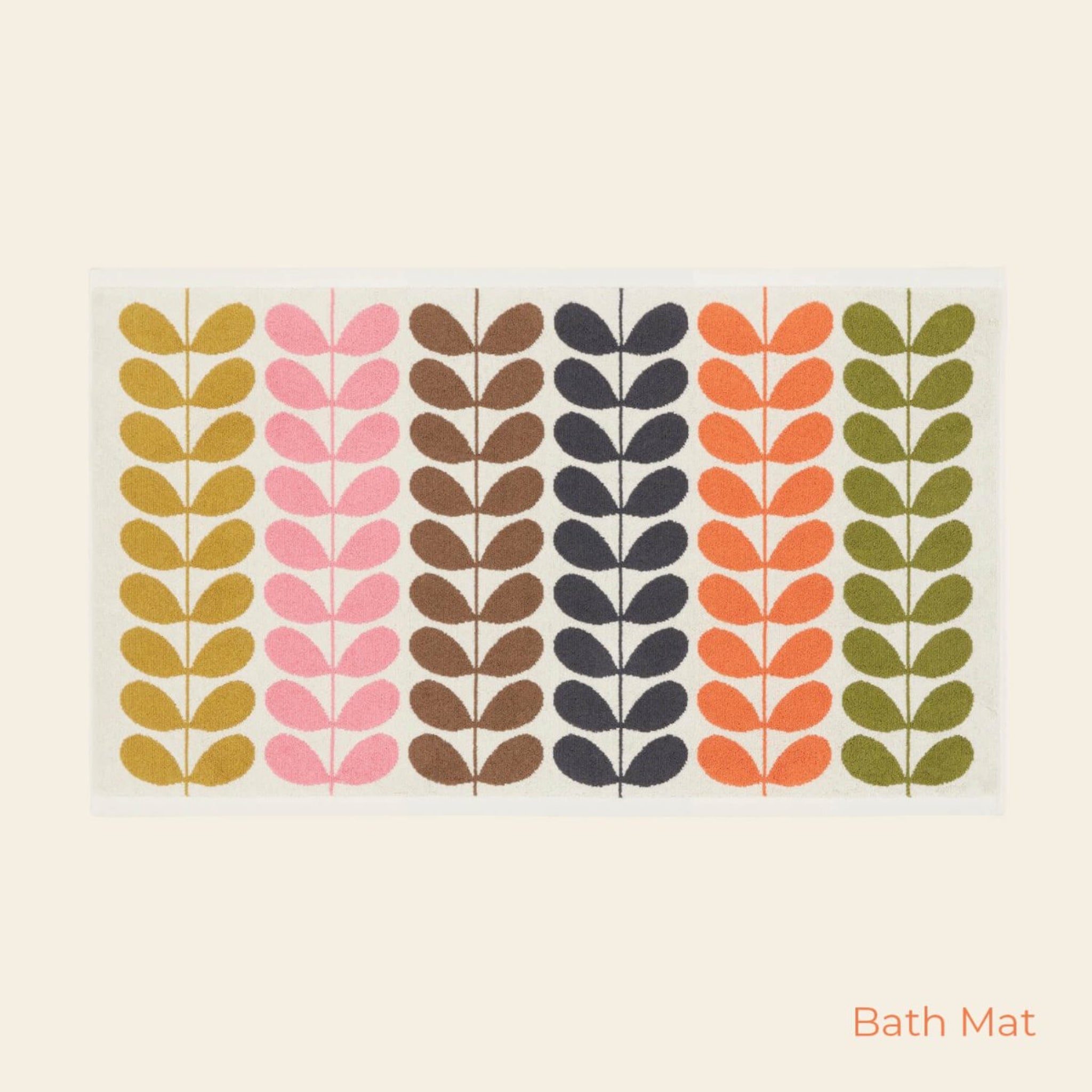 Orla Kiely Multi Stem Towels Auburn
