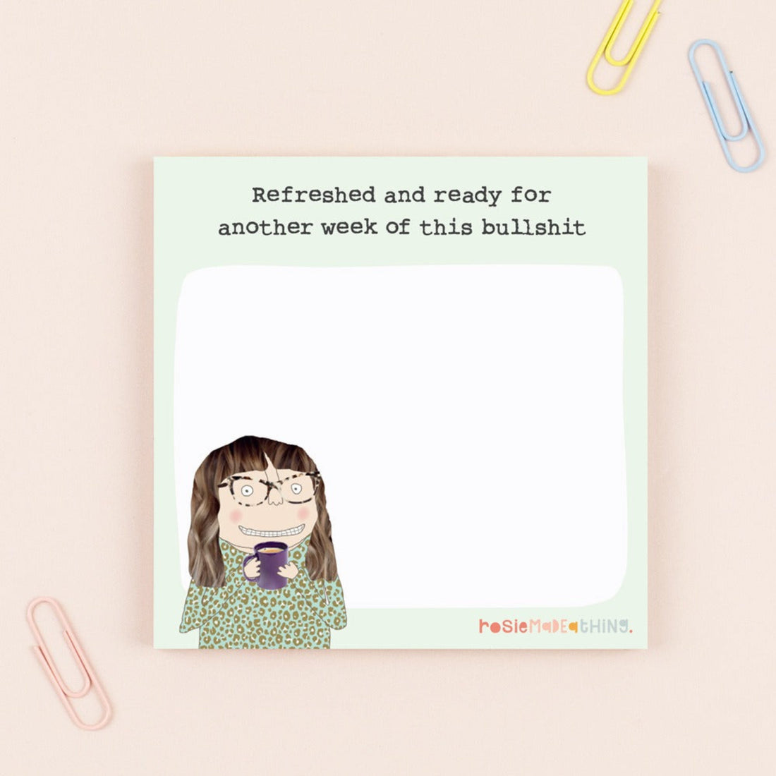 Rosie Made A Thing Refreshed Sticky Notes Pad