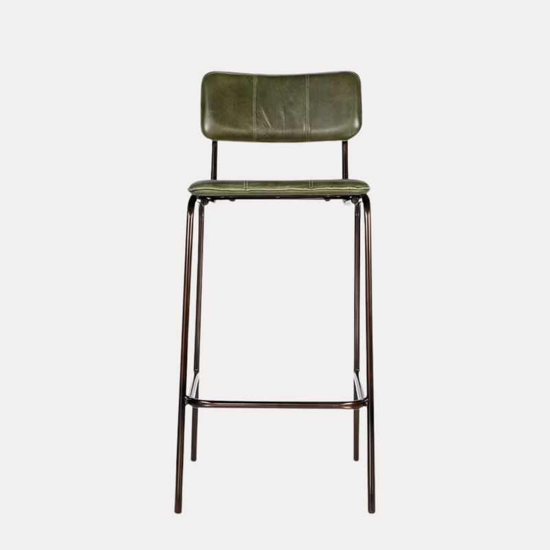 Nkuku Ukari Counter Chair/Stool Green