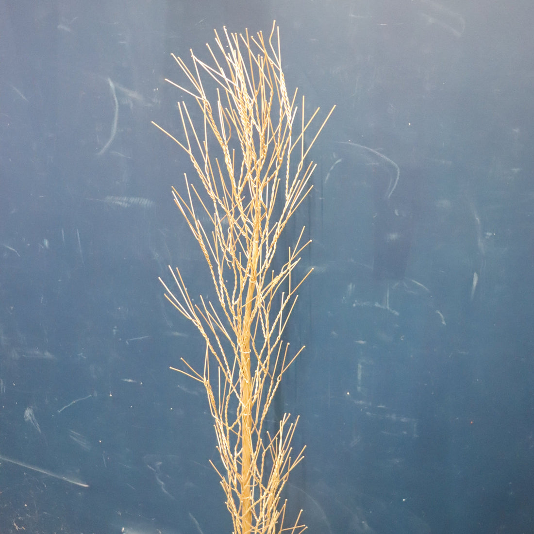 Nkuku Charida Wire Christmas Tree Brass