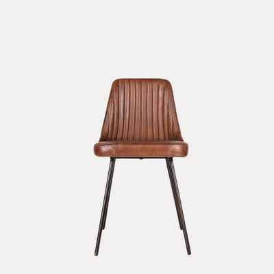 Nkuku Harsha Leather Dining Chair