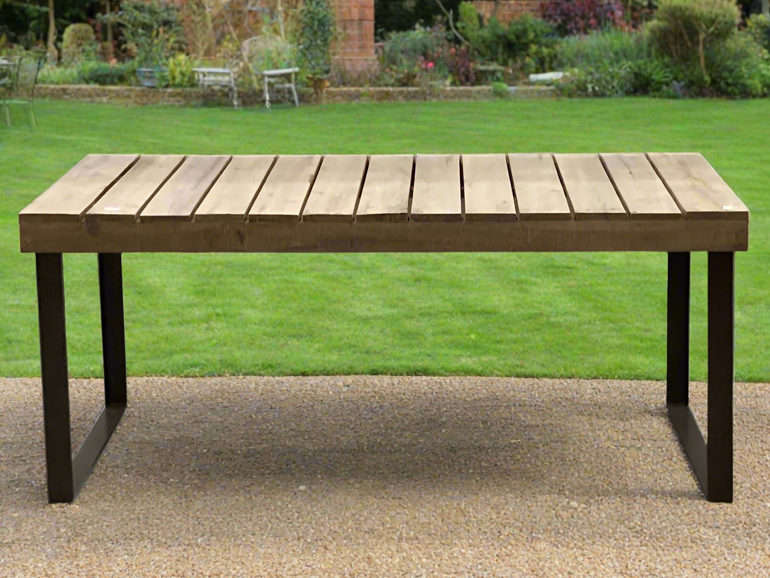 Nkuku Oso Rustic Wooden Dining Table 