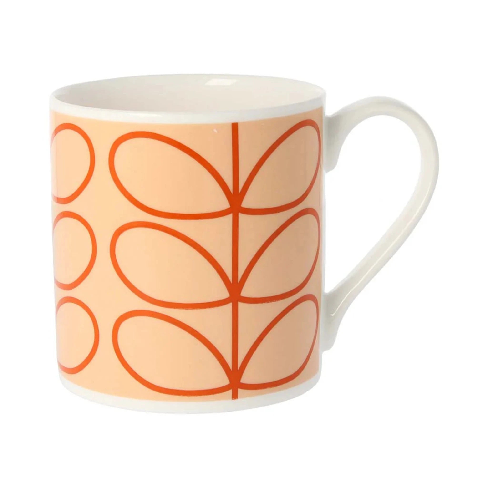 Orla Kiely Linear Stem Tomato Mug 350ml