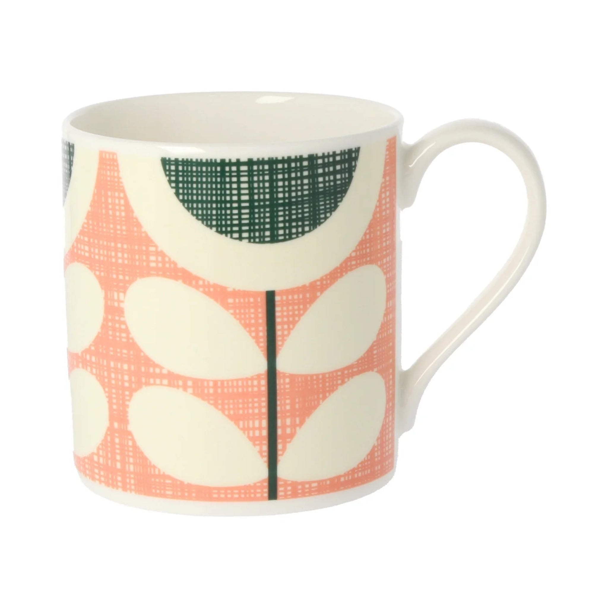 Orla Kiely Scribble Sunflower Pink Mug 350ml