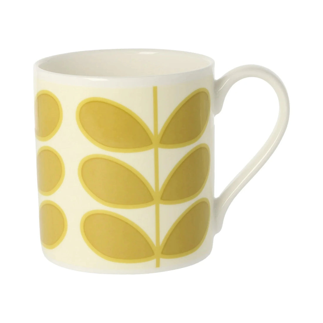 Orla Kiely Linear Stem Olive Mug 350ml