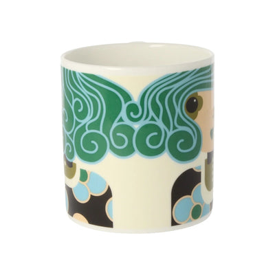 Orla Kiely Dee Dee Mug Teal 350ml