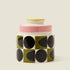 Orla Kiely Retro Stripe Storage Jar Yellow