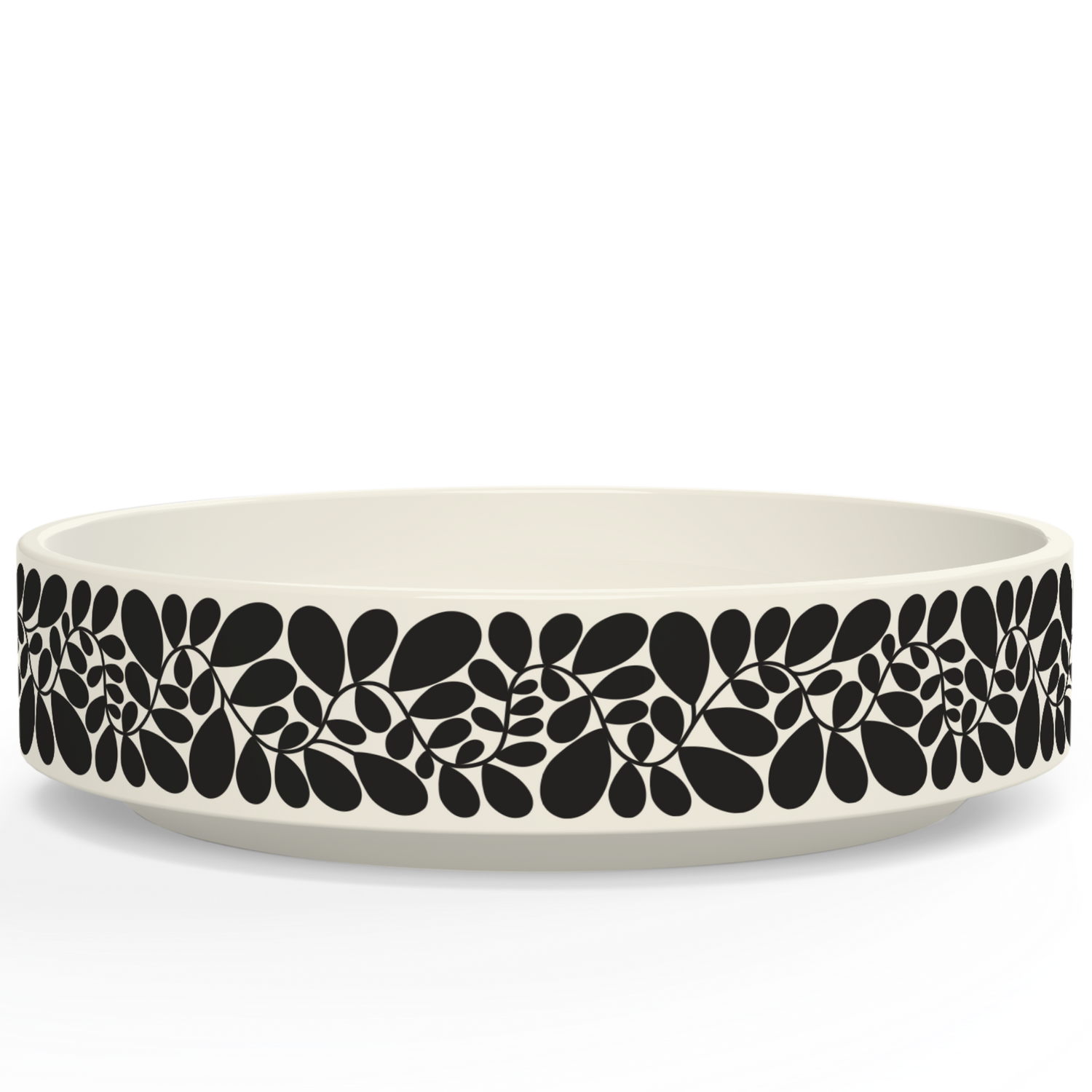 Orla Kiely Sycamore Stripe Past Bowl Black 
