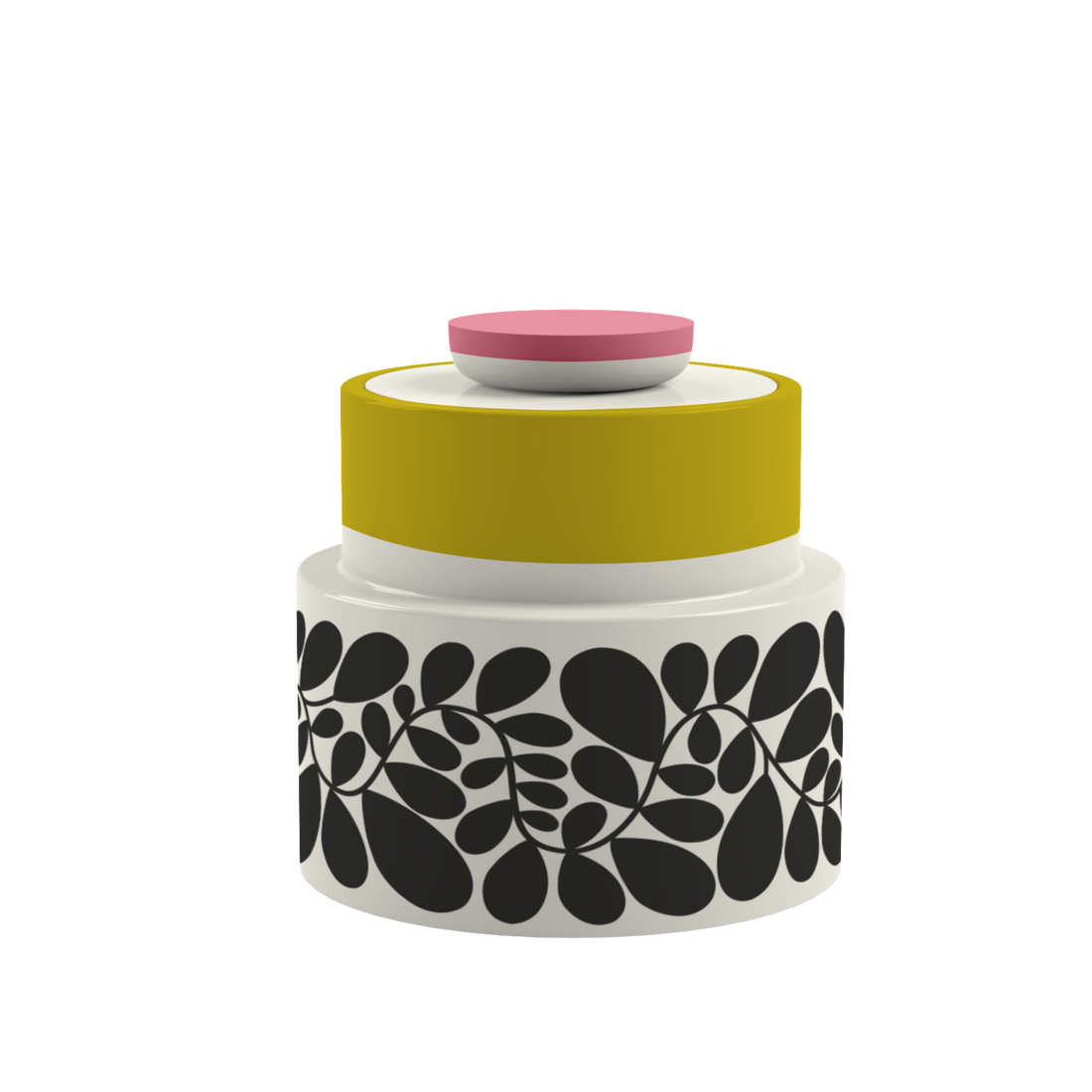 Orla Kiely Sycamore Stripe Sugar Bowl Yellow