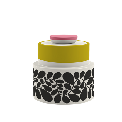Orla Kiely Sycamore Stripe Sugar Bowl Yellow