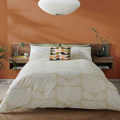 Orla Kiely Duvet Set Block Garden Cream