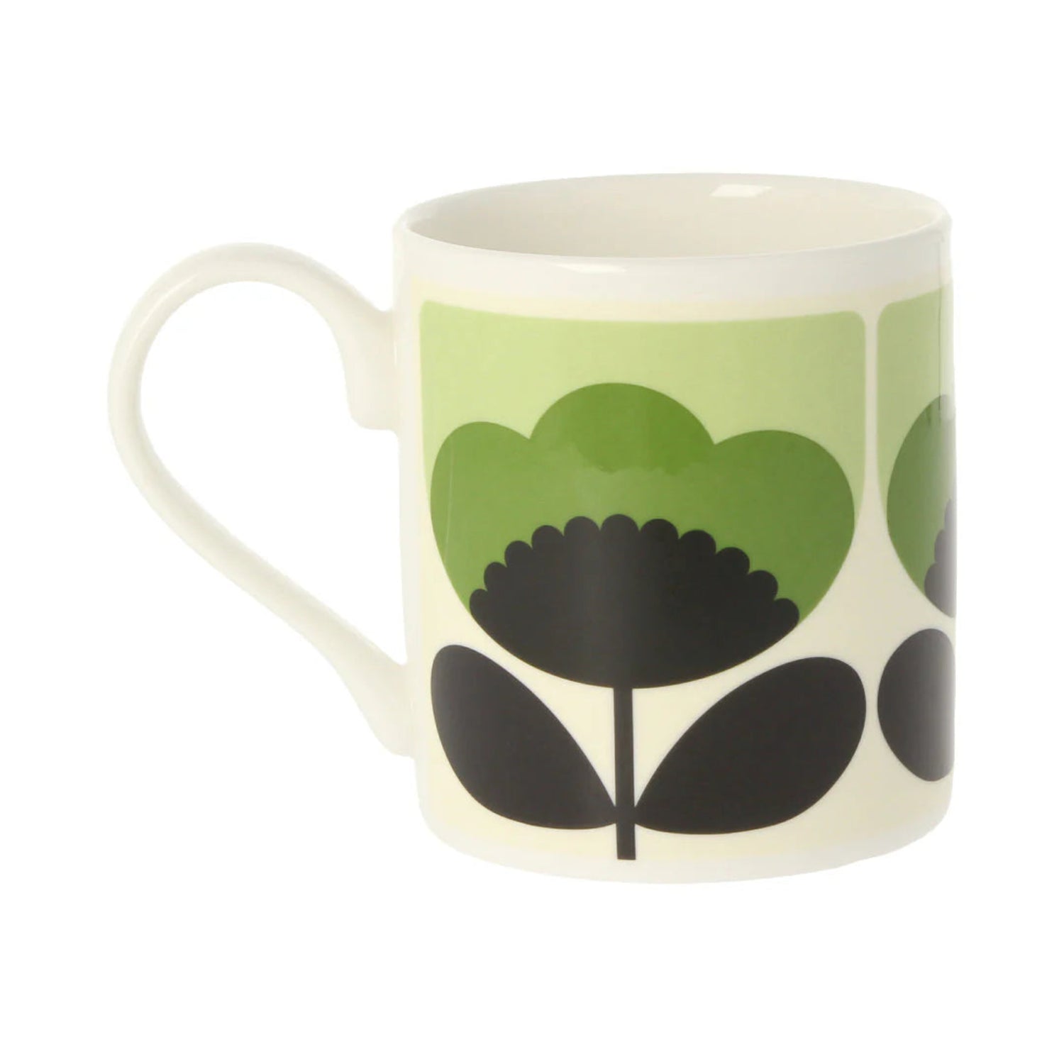 Orla Kiely Spring Bloom 350ml Mug reen