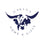 a logo with a bull head