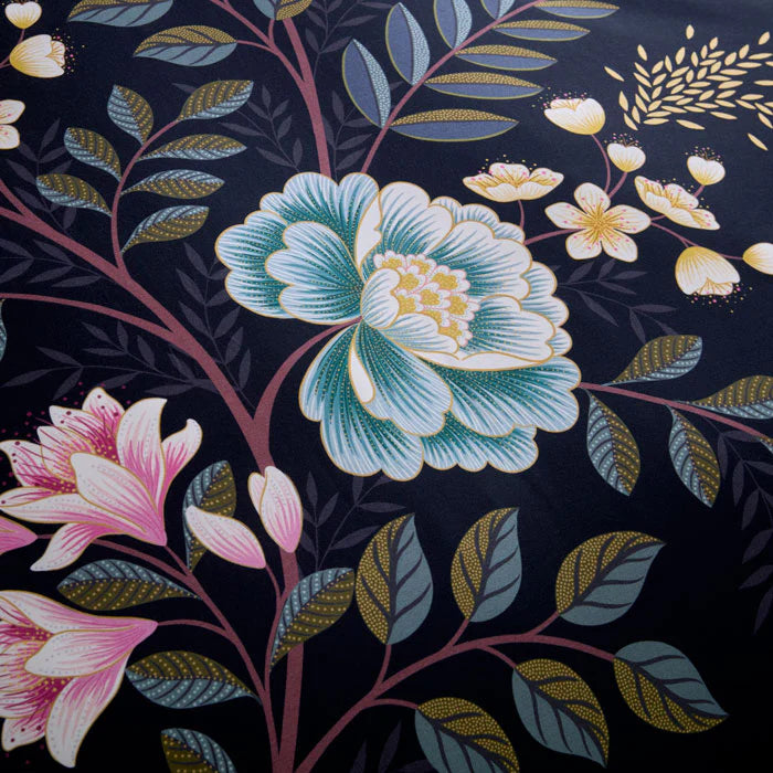 Sara Miller Oriental Blossom Reversible Duvet Cover Set