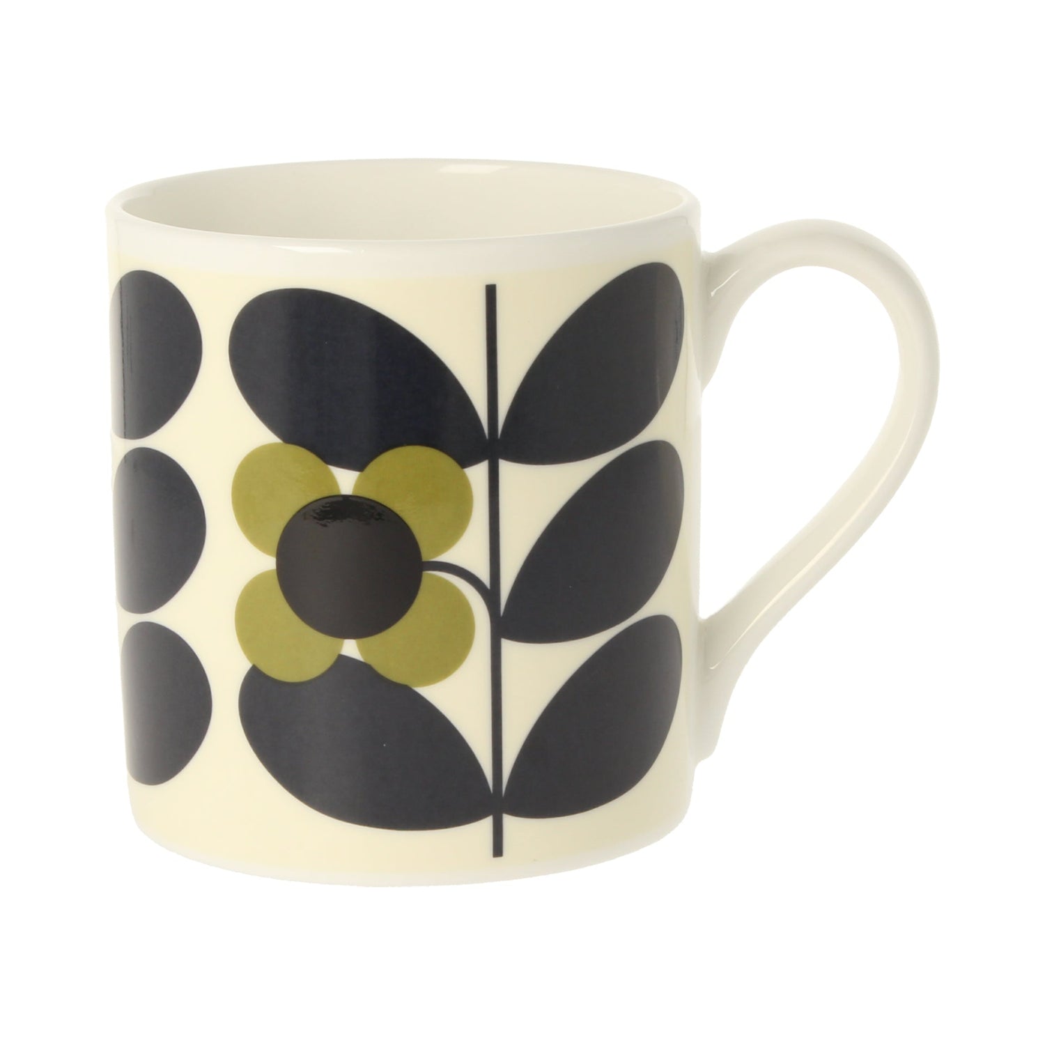 Orla Kiely Bloom Green Mug 350ml