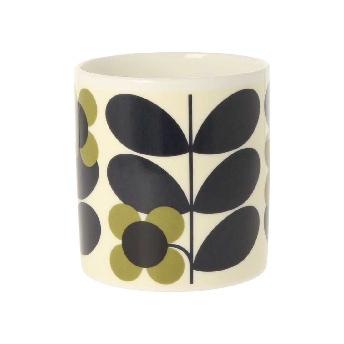 Orla Kiely Bloom Green Mug 350ml