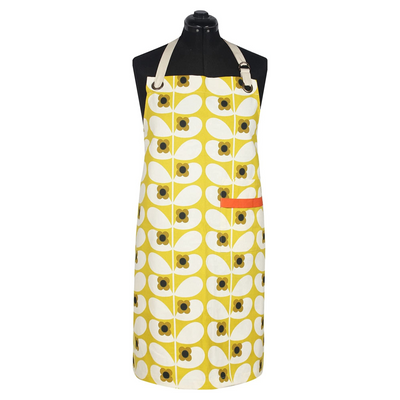 Orla Kiely Dandelion Yellow Wild Rose Stem Apron