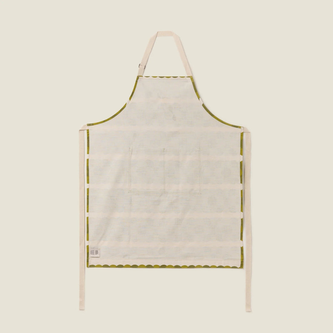 Orla Kiely Retro Stripe Apron Green