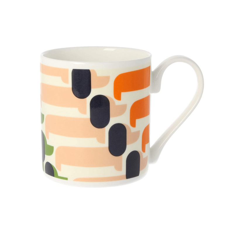 Orla Kiely Sausage Dog Mug 350ml