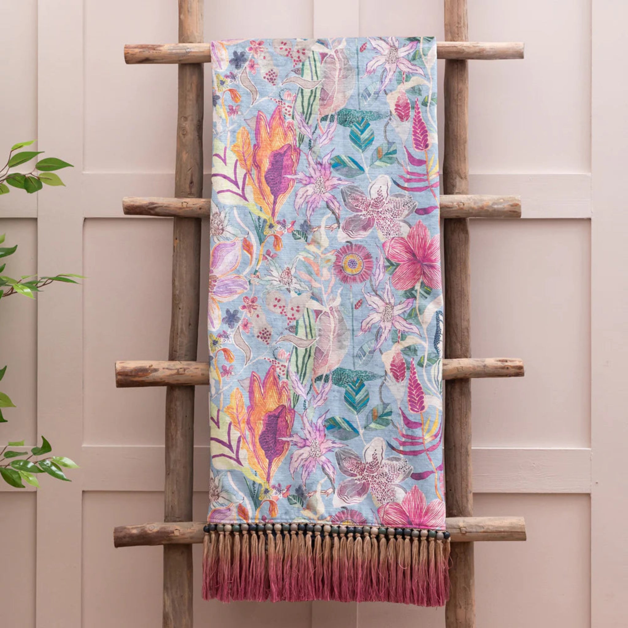 Voyage Maison Primrose Printed Throw Wisteria