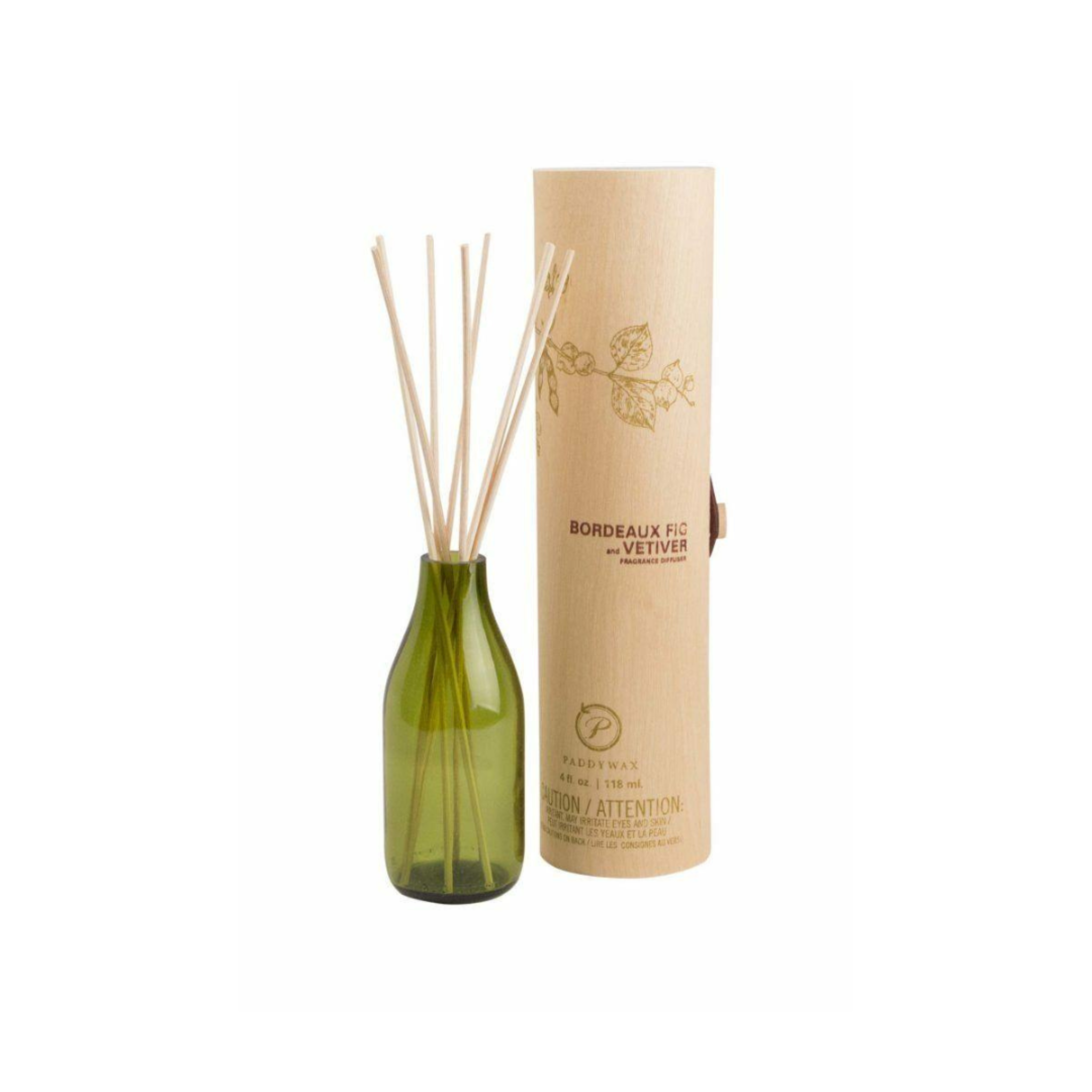 Paddywax Eco Green Fragrance Diffuser Bordeaux Fig and Vetiver