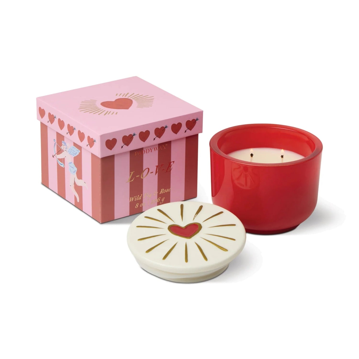 Paddywax Charmed Wild Fig &amp; Rose Candle 8oz