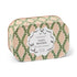 Paddywax Yuzu Woods candle in a decorative tin with green leaf pattern on a white background