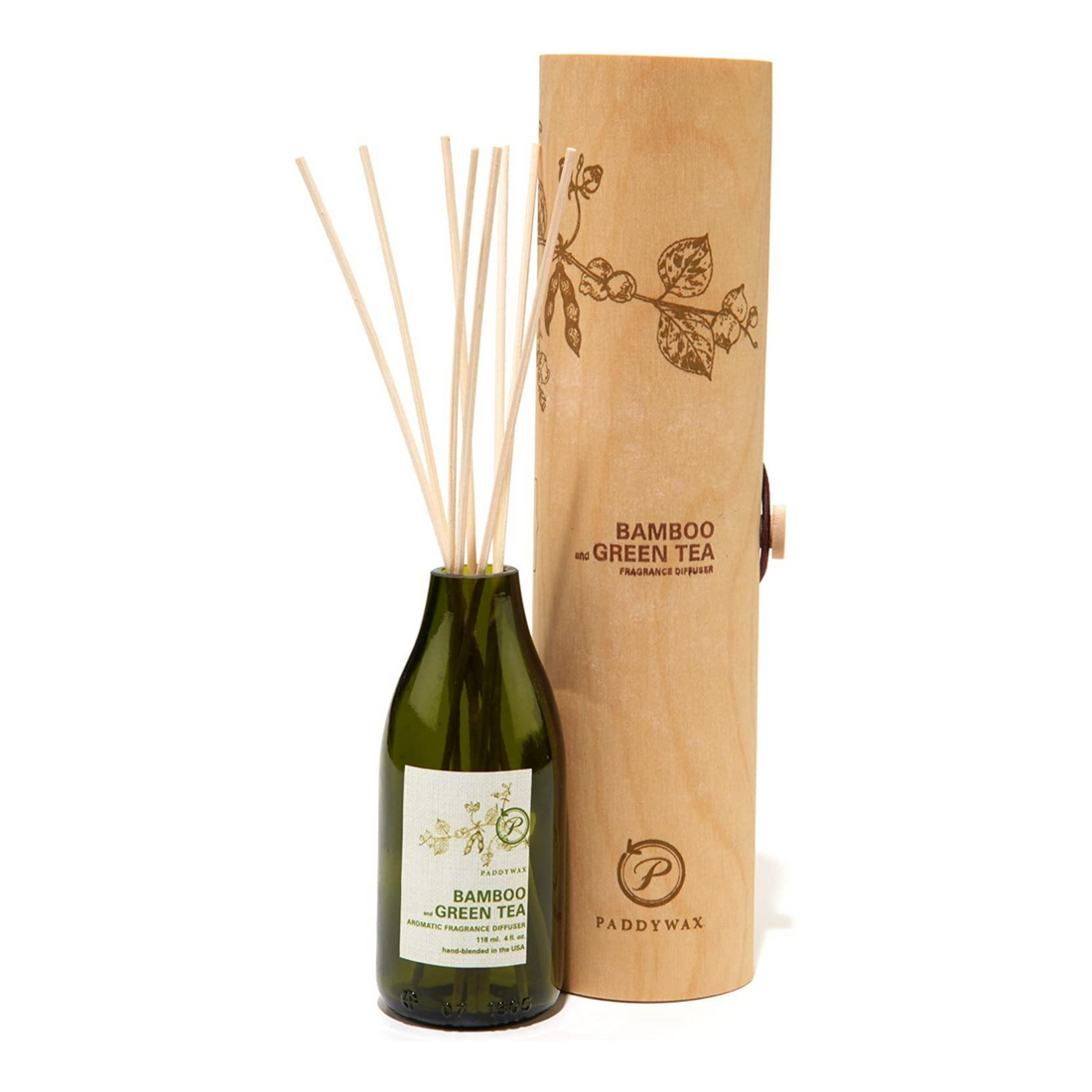 Paddywax Eco Green Fragrance Diffuser Bamboo & Green Tea
