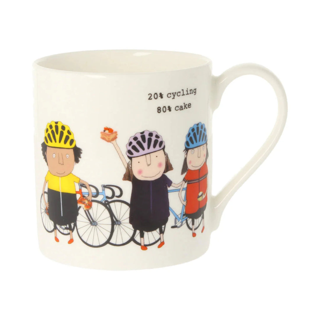 Rosie Made A Thing 20% Cycling 80% Cake Mug