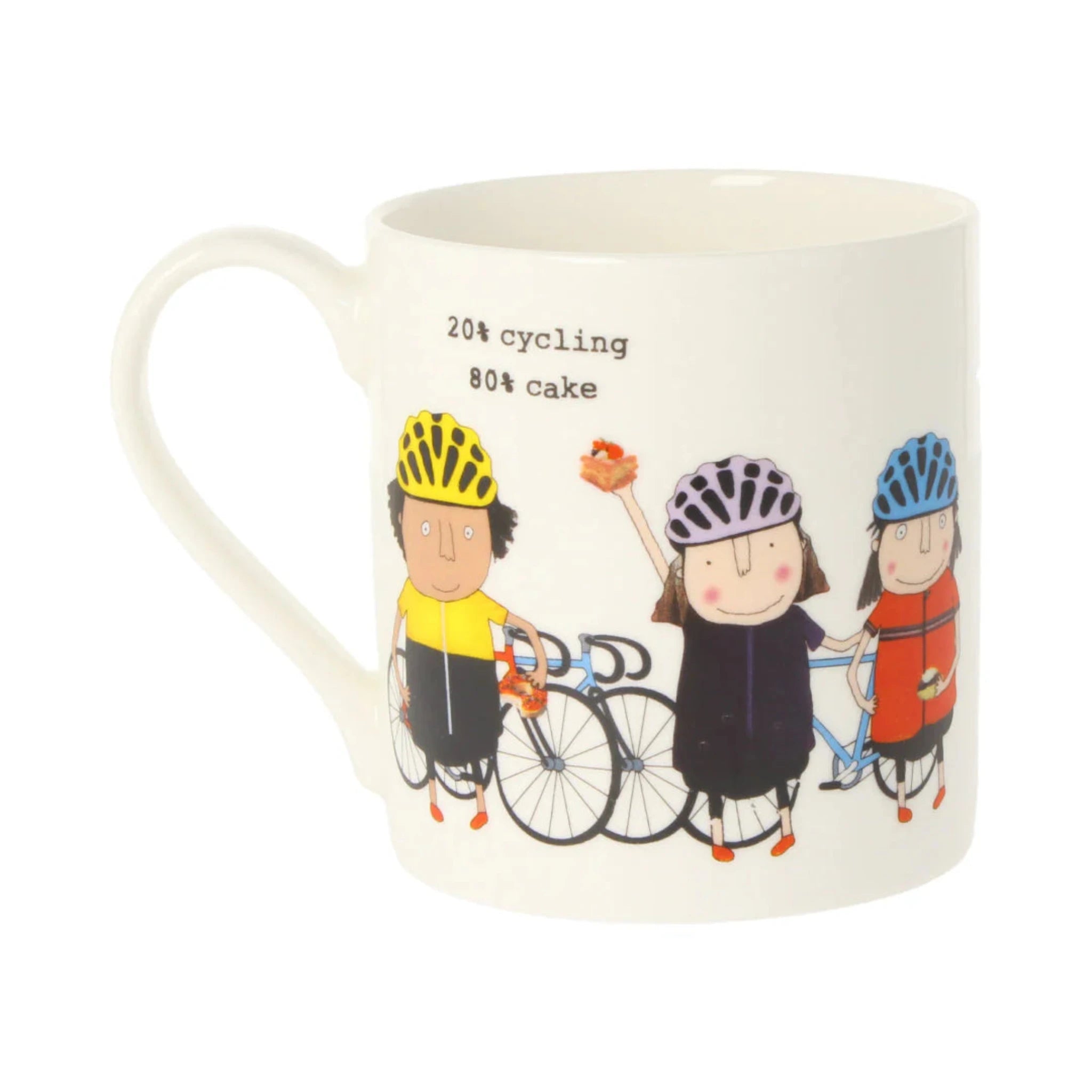 Rosie Made A Thing 20% Cycling 80% Cake Mug