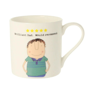 Rosie Made A Thing Brilliant Dad Mug