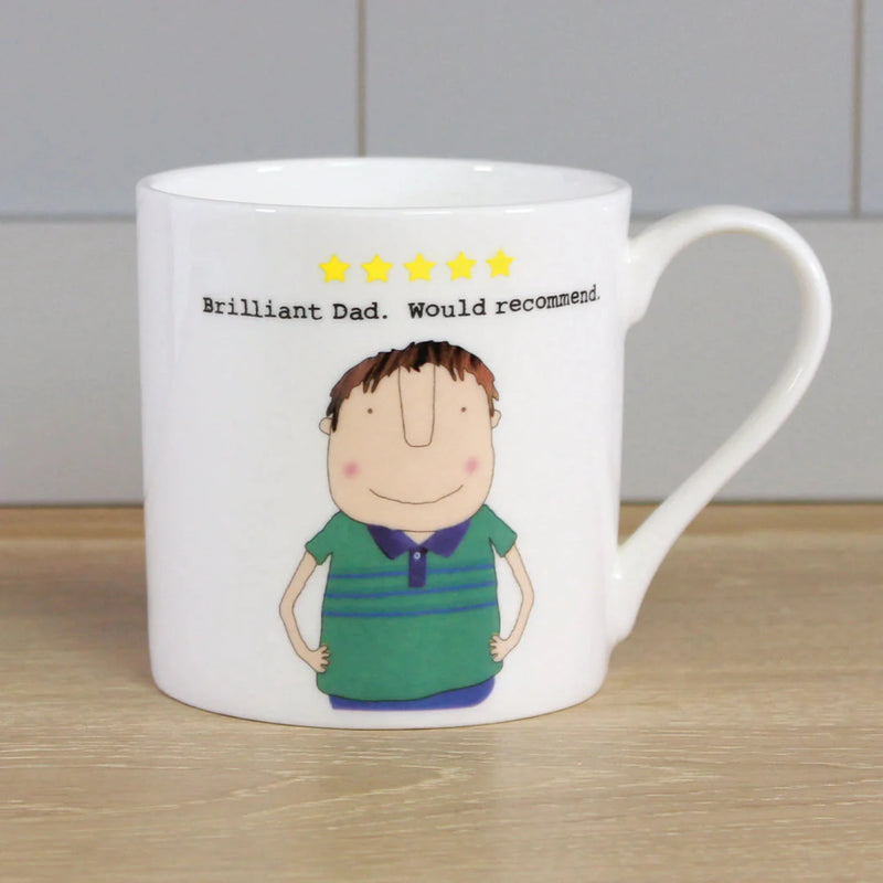 Rosie Made A Thing Brilliant Dad Mug