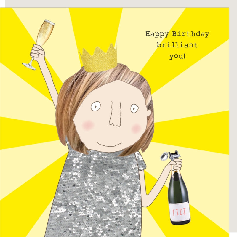 Rosie Made A Thing Brilliant Girl Birthday Card