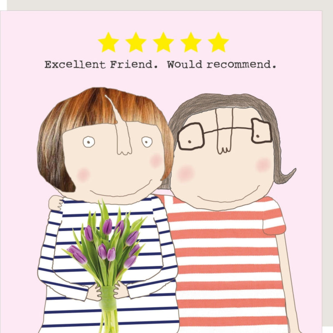 Rosie Made A Thing Five Star Friend Birthday Card