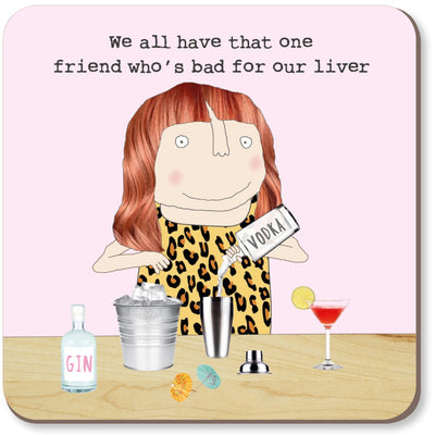 Rosie Made A Thing Friends Liver Coaster
