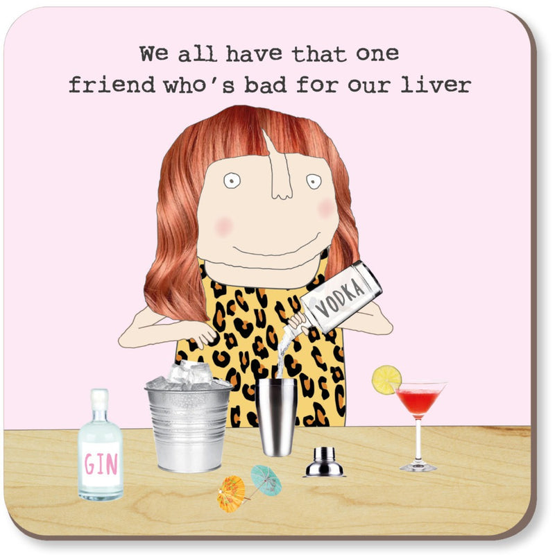 Rosie Made A Thing Friends Liver Coaster