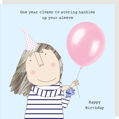 Rosie Made A Thing Hankies Birthday Card