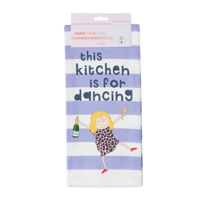 Rosie Made A Thing Kitchen Dancing Tea Towel