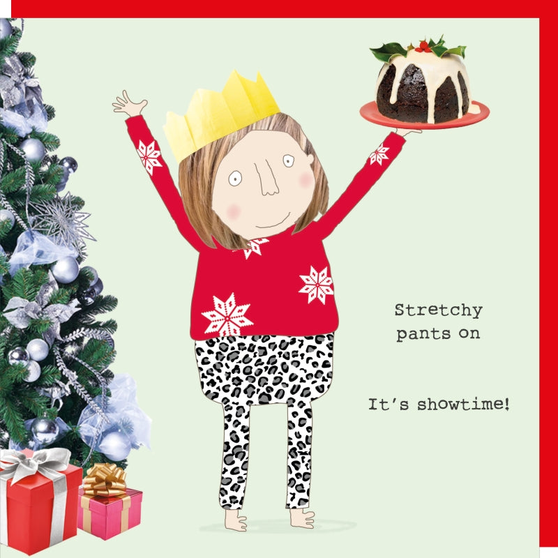 Rosie Made A Thing Showtime Christmas Card