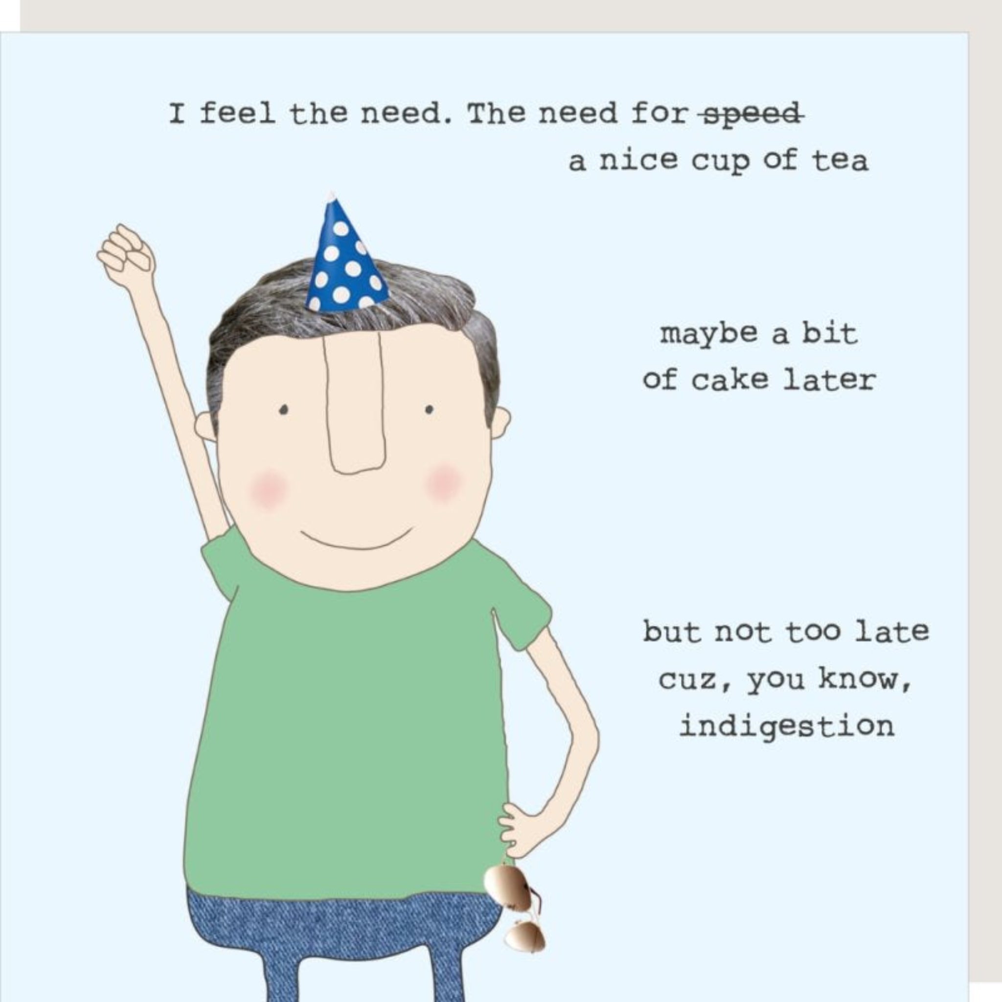 Rosie Made A Thing The Need For Speed Birthday Card