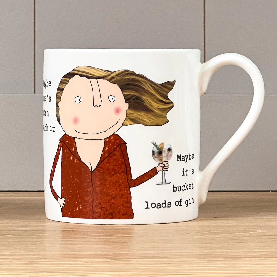Rosie Made A Thing Bucket Loads Of Gin Mug 350ml