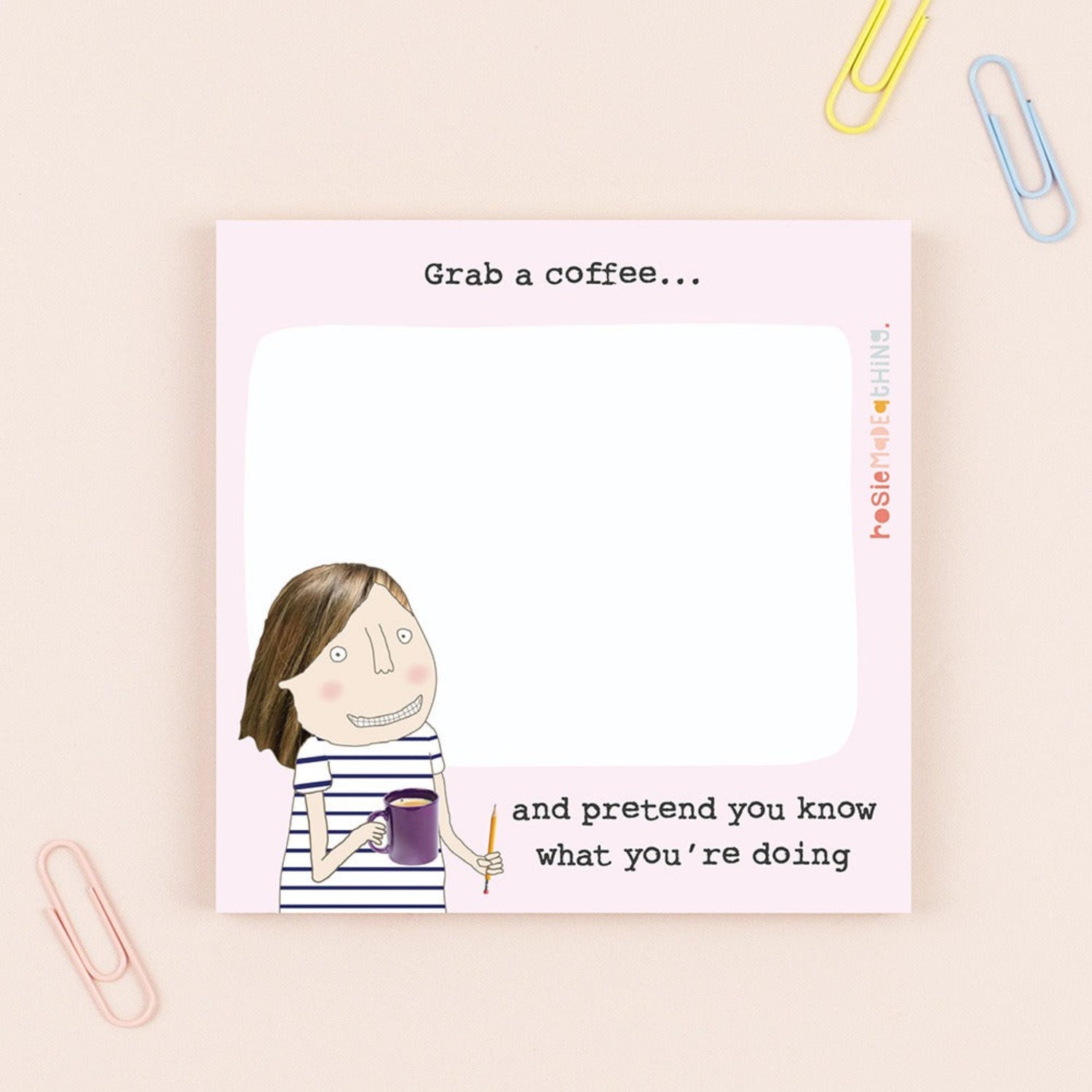 Rosie Made A Thing Pretend Sticky Note
