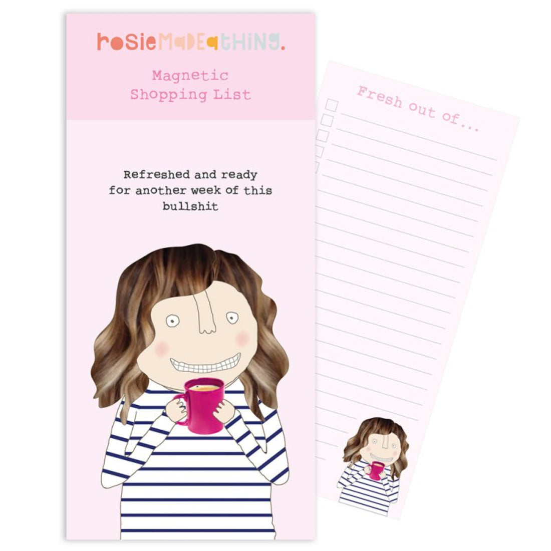 Rosie Made Refreshed Magnetic Shopping LIst