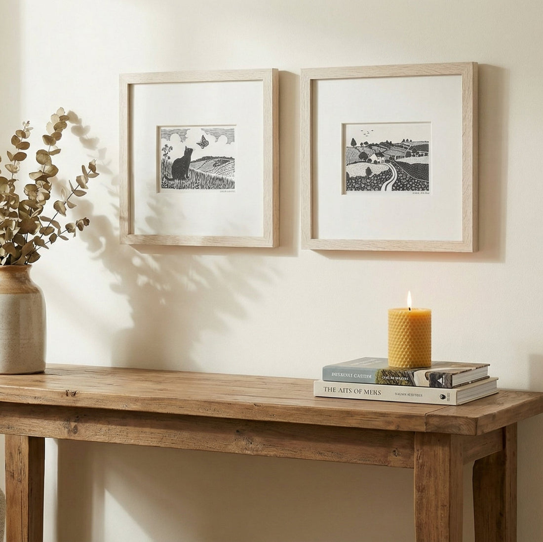 Rural Studies Framed Art Set of 2 by Laura Bolton