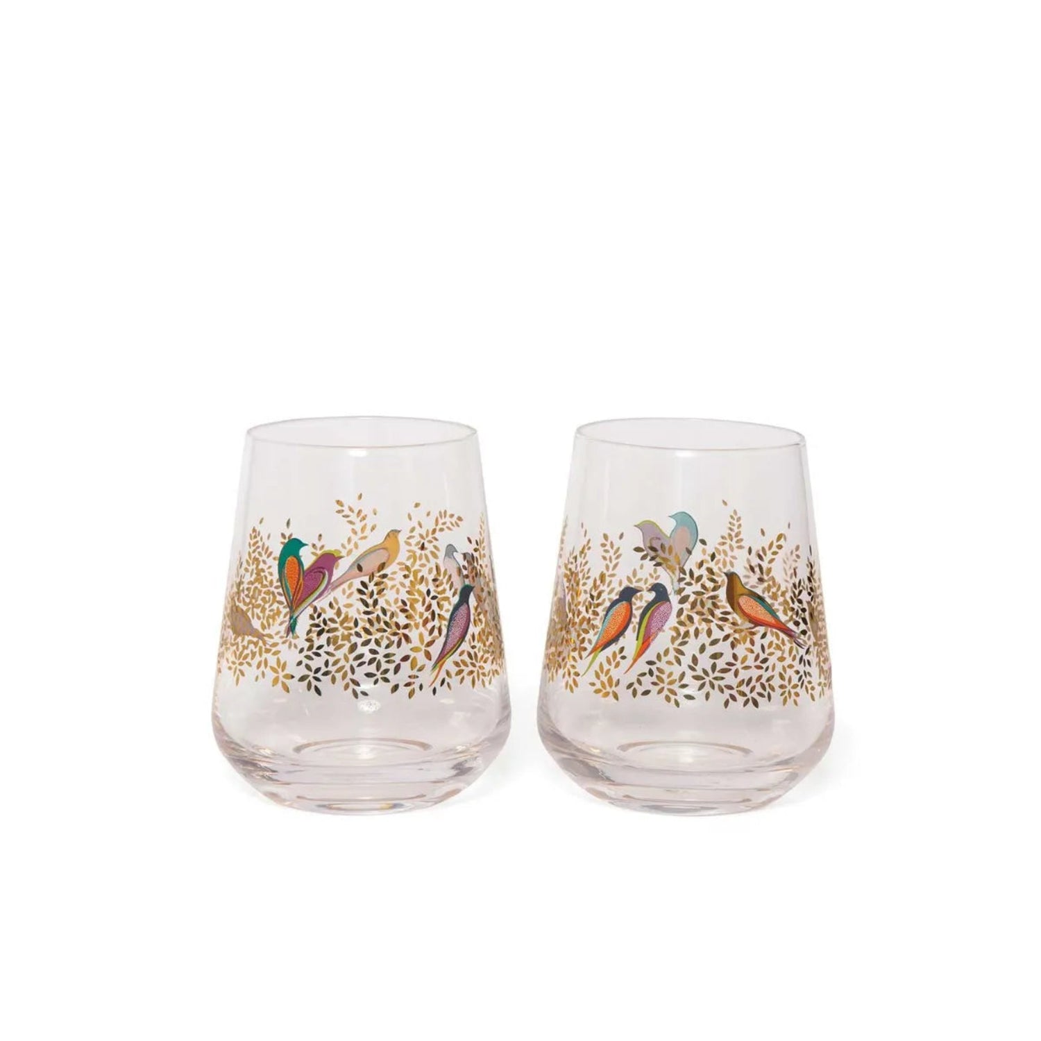 Sara Miller Chelsea Set of 2 Tumbler Glasses